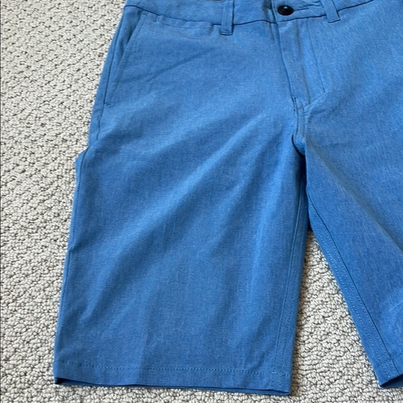 Quiksilver Blue Flat Front Shorts Lightweight Casual - Picture 2 of 6